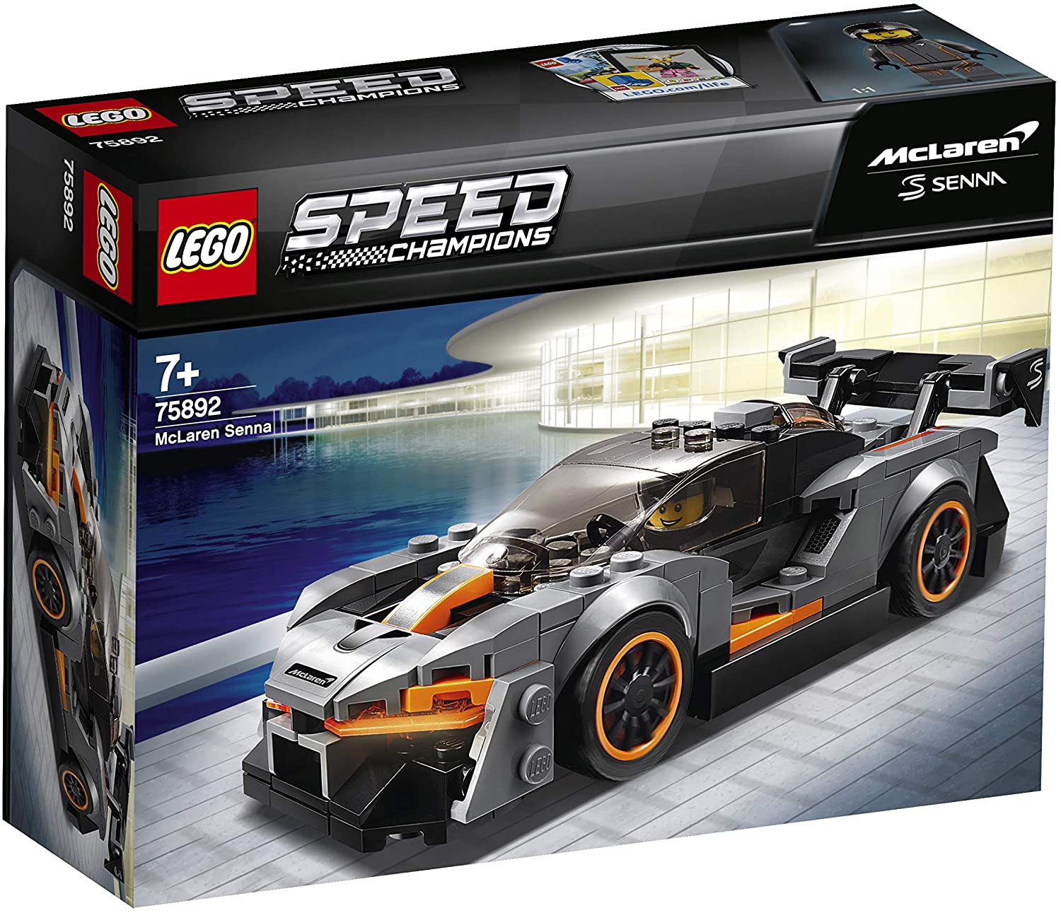 LEGO SPEED CHAMPIONS MCLAREN SENNA 75892
