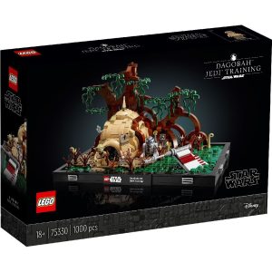 LEGO STAR WARS DIORAMA ANTRENAMENTULUI JEDI DE PE DAGOBAH 75330