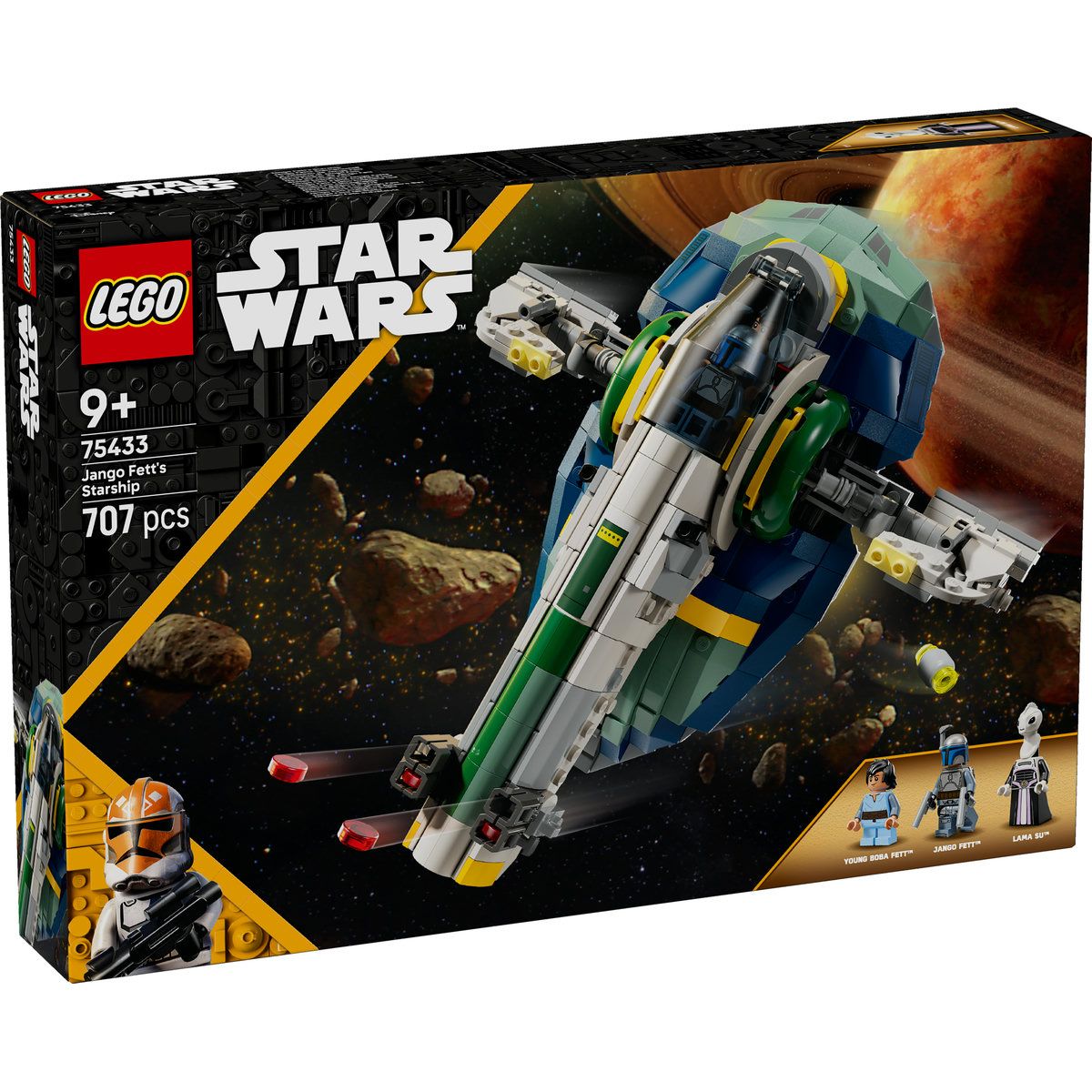 LEGO STAR WARS NAVA STELAR A LUI JANGO FETT 75433