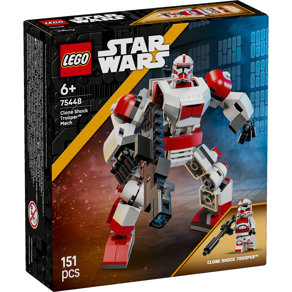 LEGO STAR WARS ROBOT SOLDAT CLONA DE SOC 75448