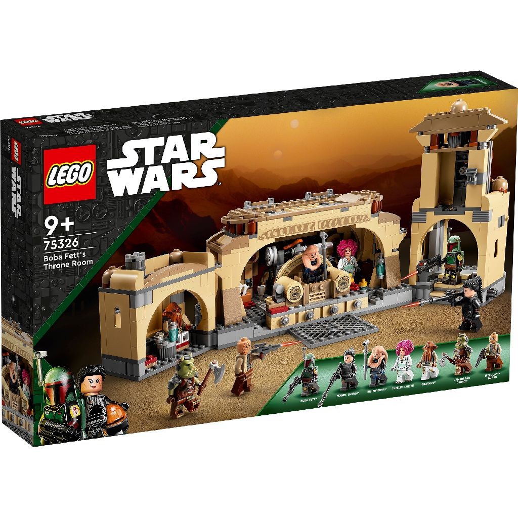 LEGO Star Wars Sala Tronului Lui Boba Fett 75326