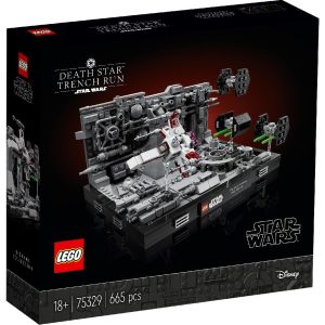 LEGO STARWARS DIORAMA ZBORULUI DEATH STAR 75329