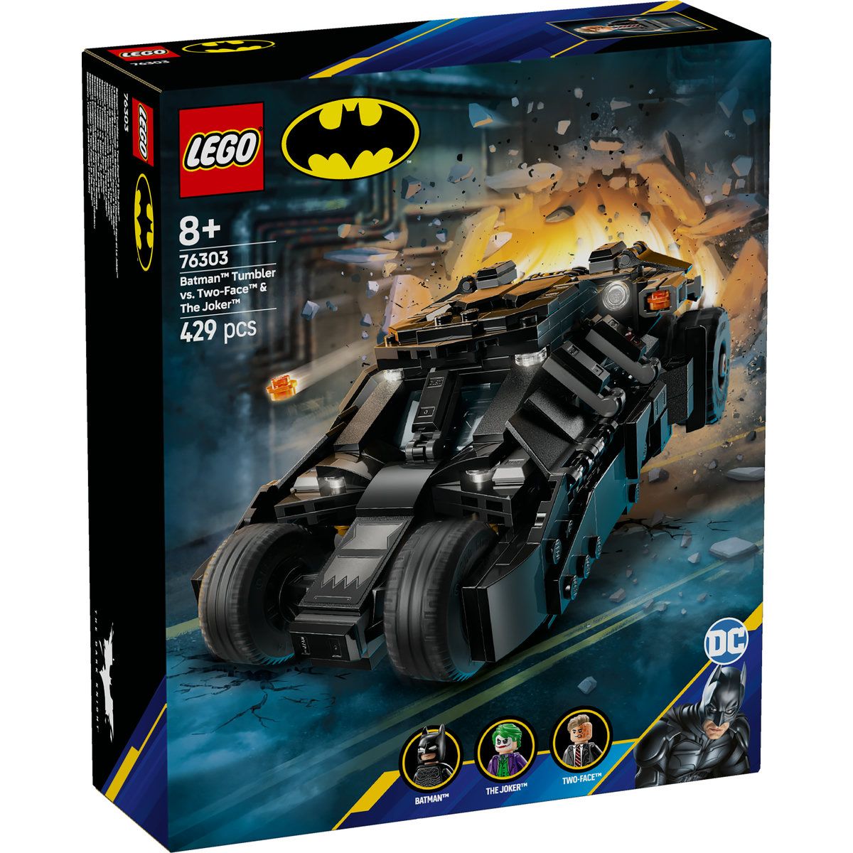 LEGO Super Heroes Batman Tumbler Vs. Two-Face Si Joker 76303