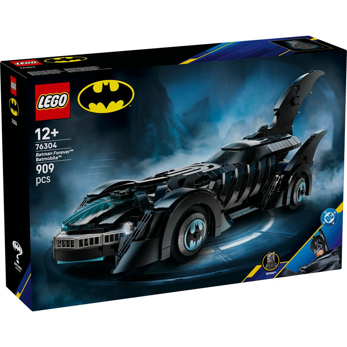 LEGO SUPER HEROES BATMOBILUL DIN BATMAN FOREVER 76304