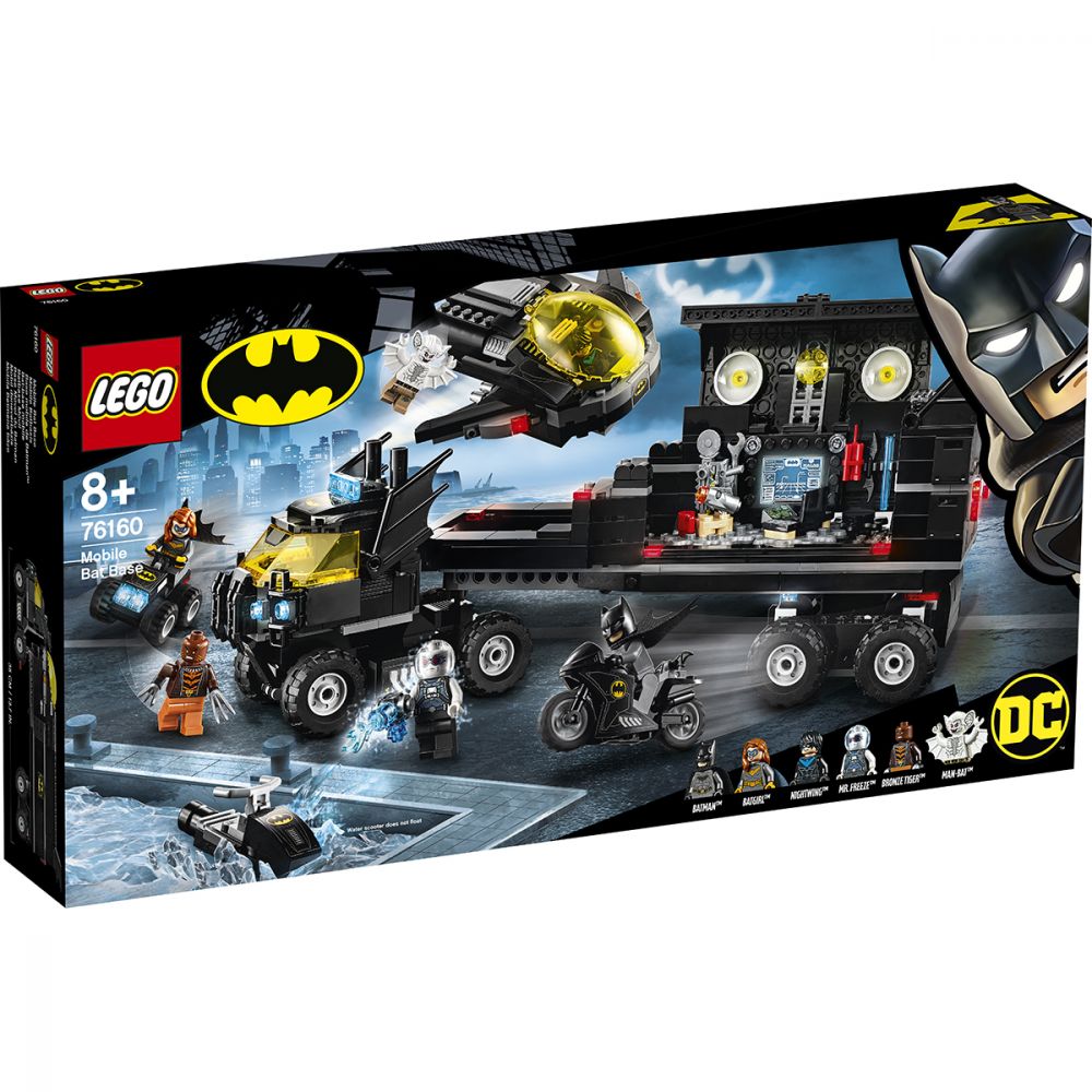 LEGO SUPER HEROES BAZA MOBILA 76160