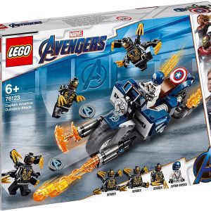 LEGO SUPER HEROES CAPTAIN AMERICA ATACUL OUTRIDERILOR 76123