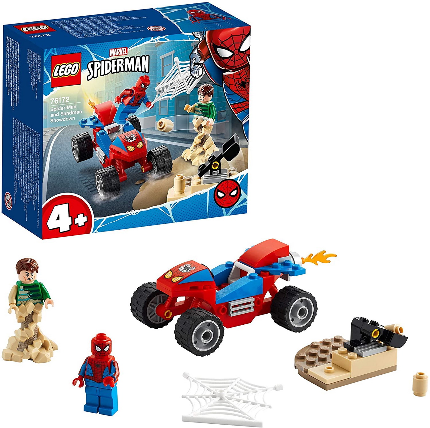 LEGO SUPER HEROES CONFRUNTAREA DINTRE OMUL PAIANJEN SI SANDMAN 76172