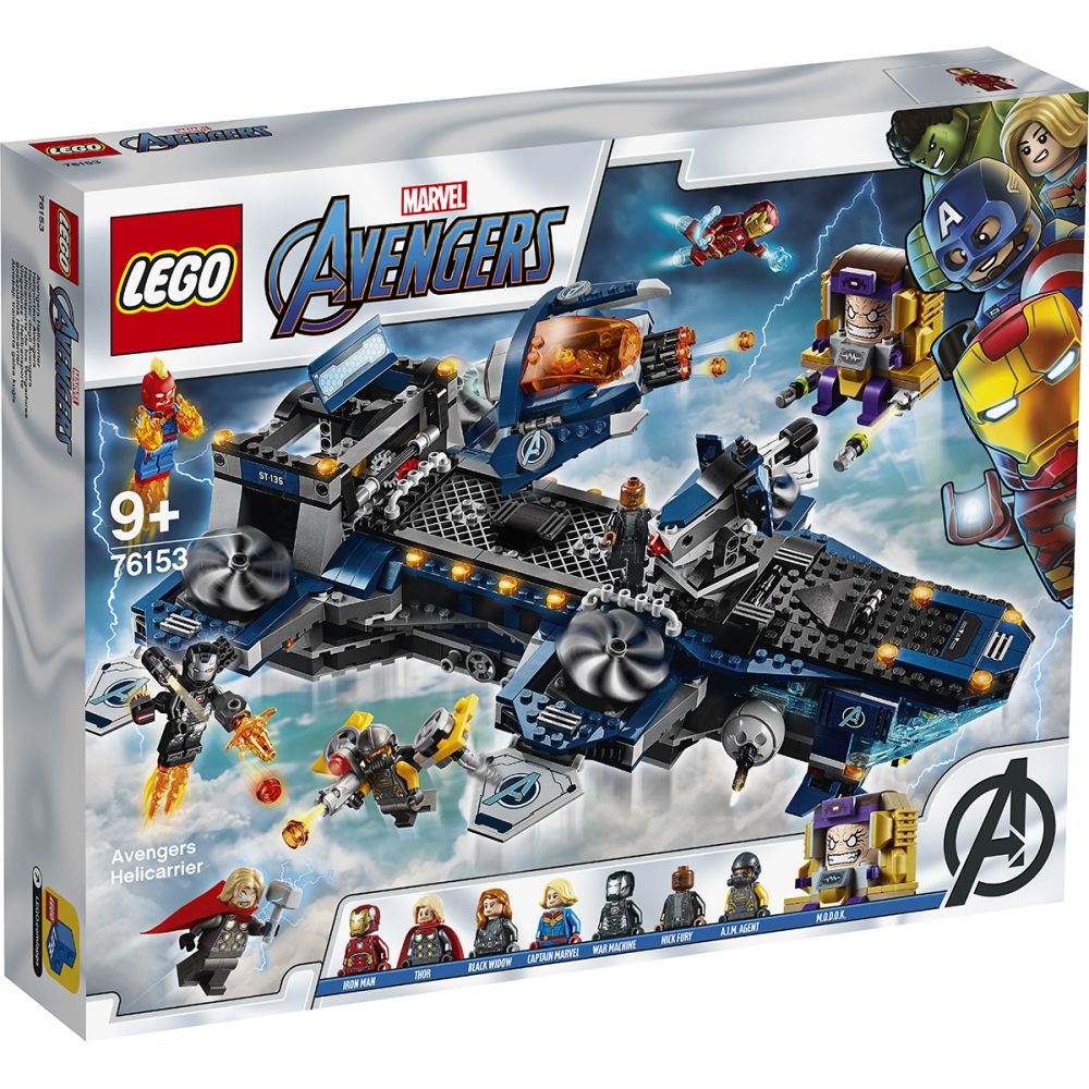LEGO SUPER HEROES ELICOPTER DE TRANSPORT AL RAZBUNATORILOR 76153