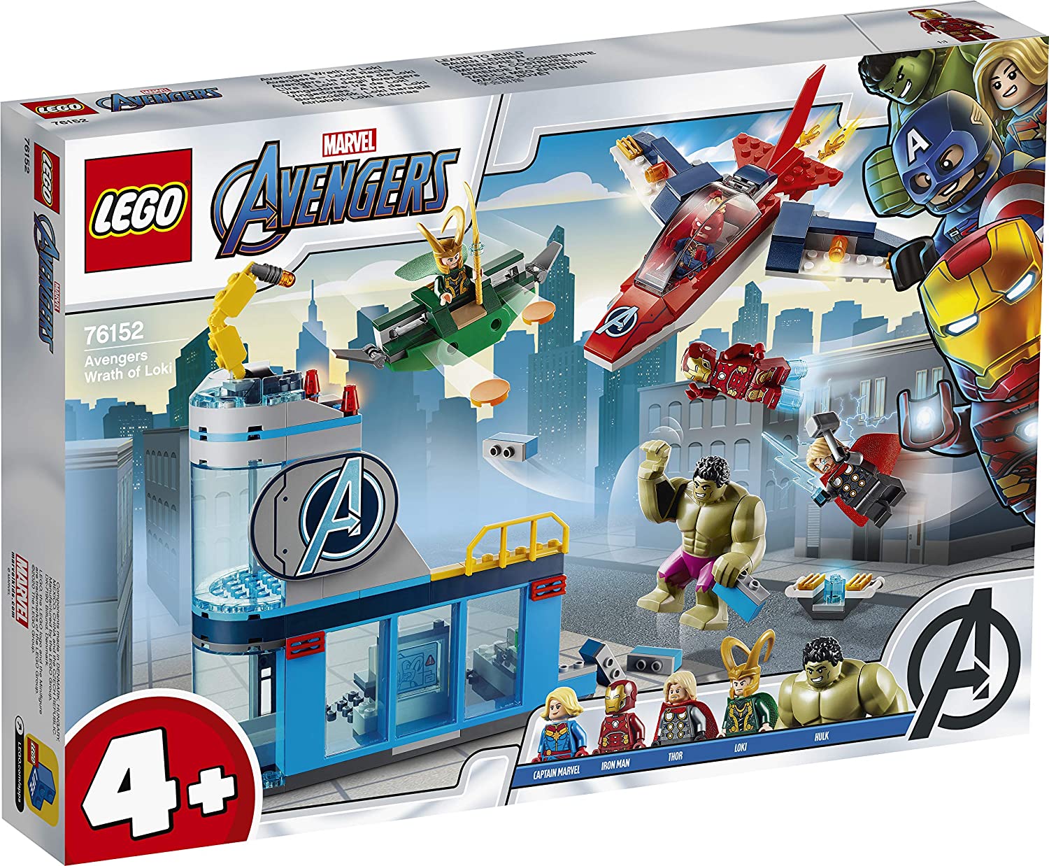 LEGO Super Heroes Furia Razbunatorilor Impotriva Lui Loki 76152