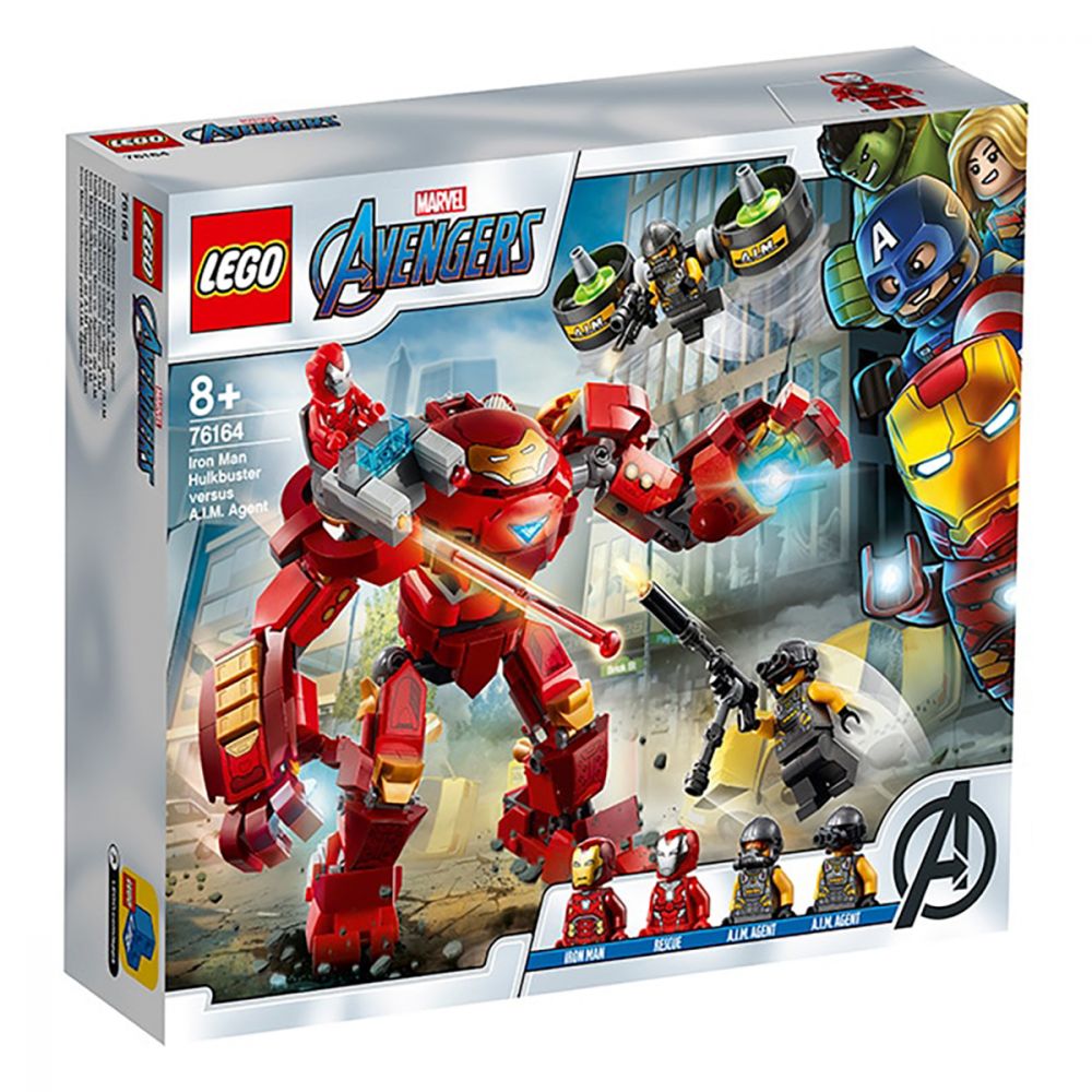 LEGO SUPER HEROES IRON MAN HULKBUSTER CONTRA AIM. AGENT 76164