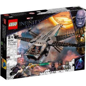 LEGO SUPER HEROES NAVA LIBELULA A PANTEREI NEGRE 76186