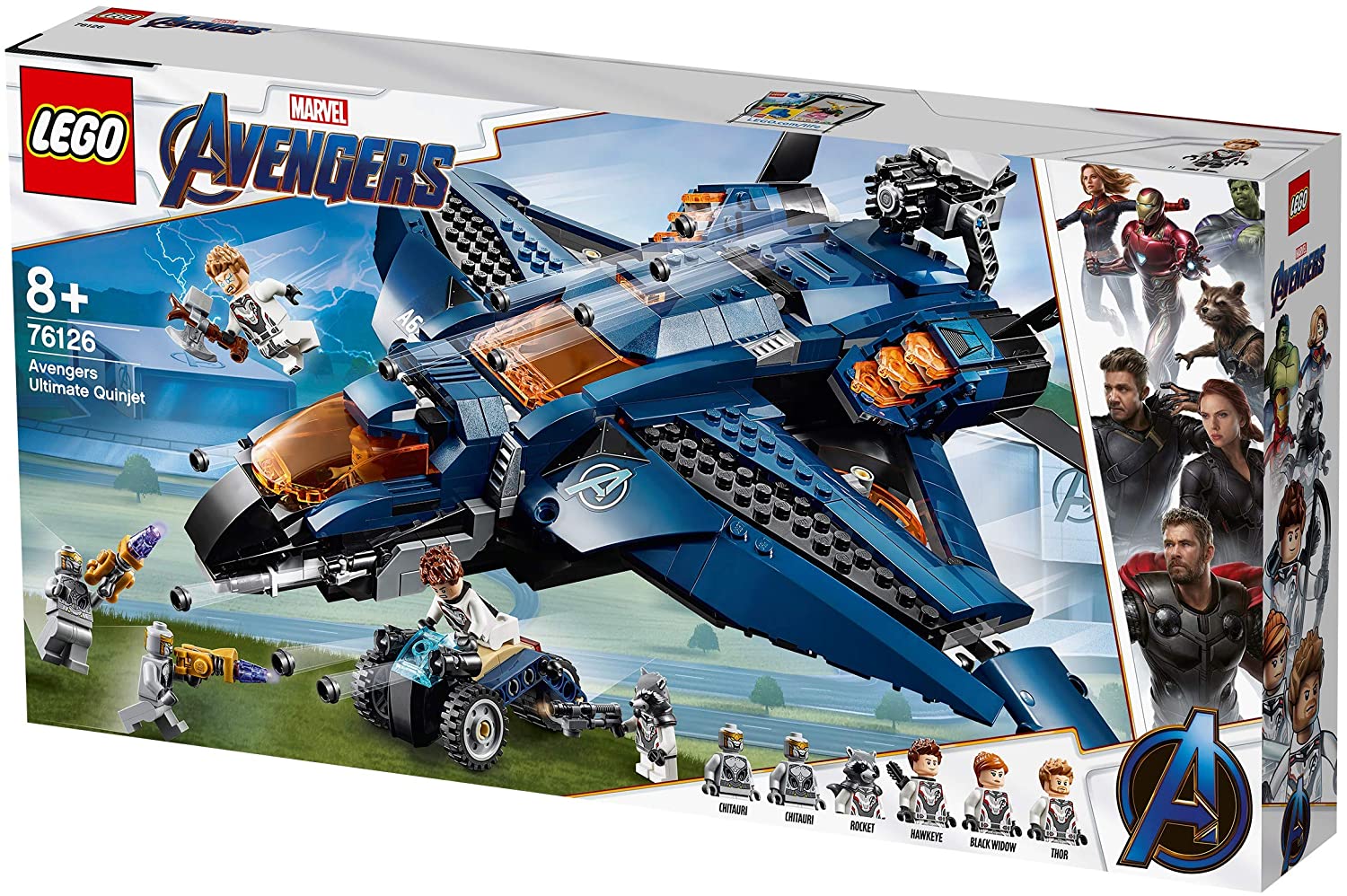 LEGO SUPER HEROES QUINJETUL SUPREM AL RĂZBUNĂTORILOR 76126