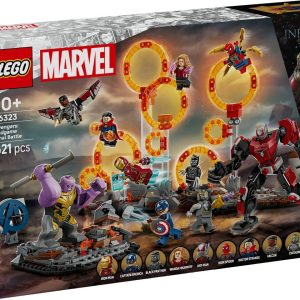 LEGO SUPER HEROES RAZBUNATORII SFARSITUL JOCULUI BATALIA FINALA 76323