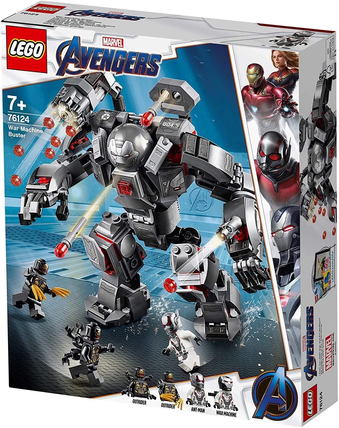 LEGO SUPER HEROES SPĂRGĂTOR DE MAȘINI DE RĂZBOI 76124