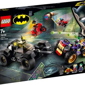 LEGO SUPER HEROES URMARIREA LUI JOKER CU MOTOTRICICLUL 76159