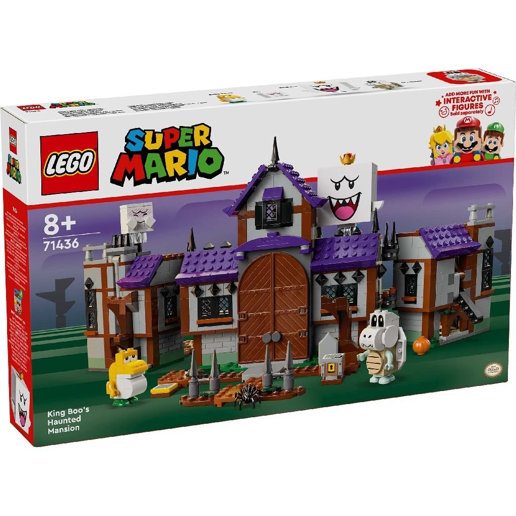 LEGO Super Mario Conacul Bantuit Al Lui King Boo 71436