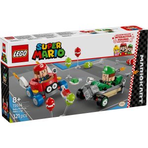 LEGO SUPER MARIO MARIO KART BABY MARIO SI BABY LUIGI 72034
