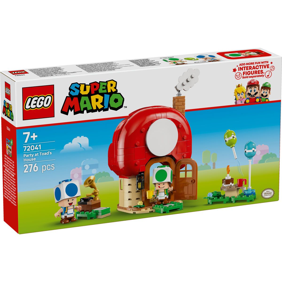 LEGO SUPER MARIO PETRECERE ACASA LA TOAD 72041