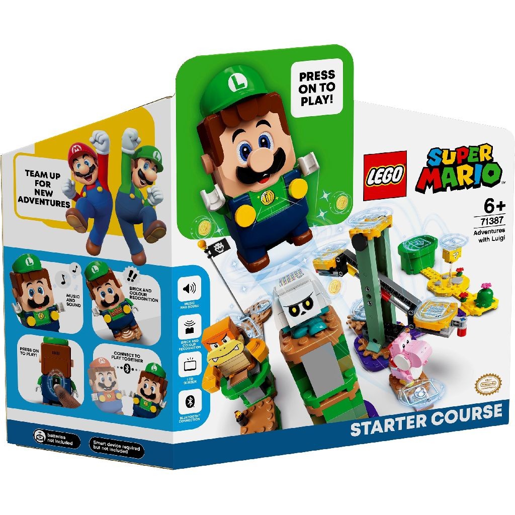 LEGO Super Mario Set De Baza Aventurile Lui Luigi 71387
