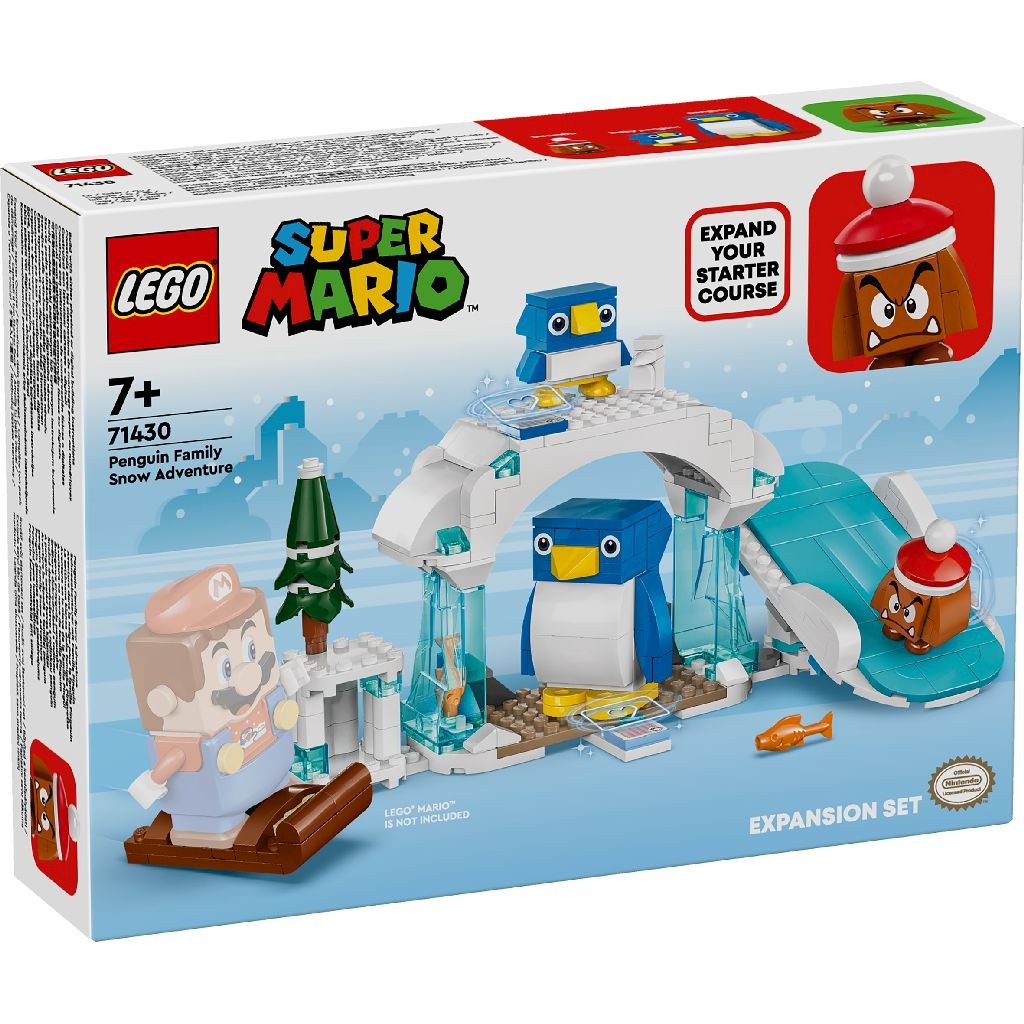 LEGO Super Mario Set De Extindere Aventura In Zapada A Familiei Penguin 71430