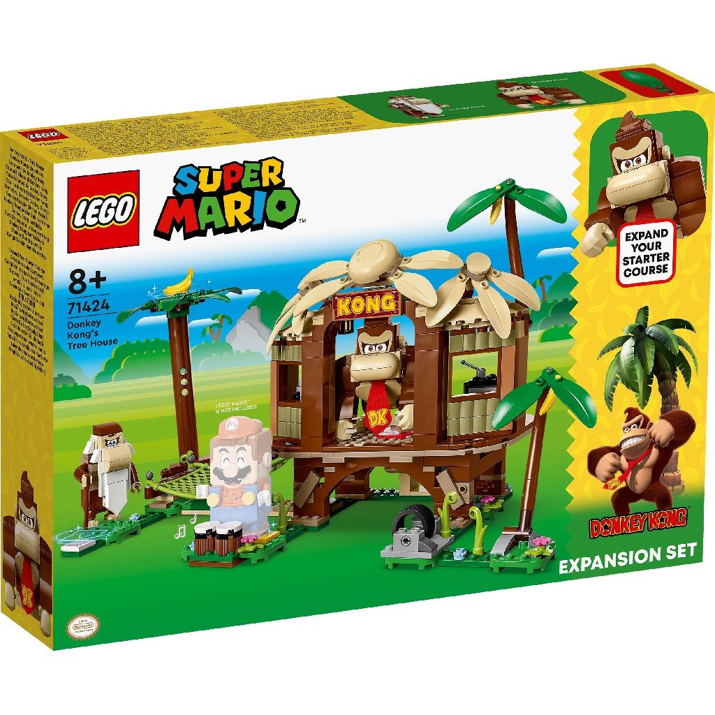 LEGO Super Mario Set De Extindere Casa Din Copac A Lui Donkey Kong 71424