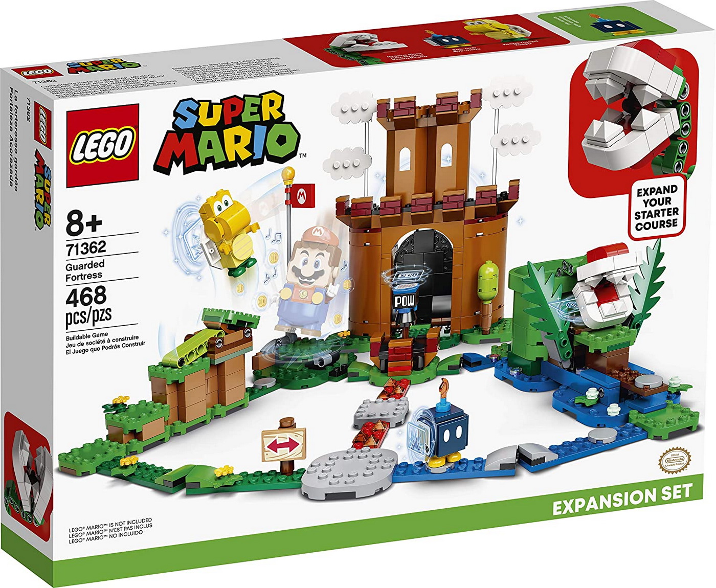 LEGO Super Mario Set De Extindere Fortareata Pazita 71362