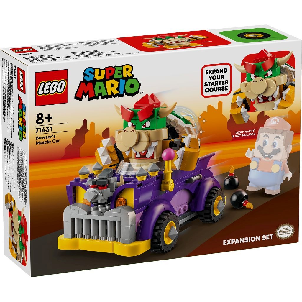 LEGO Super Mario Set De Extindere Masina Fortoasa A Lui Bowser 71431