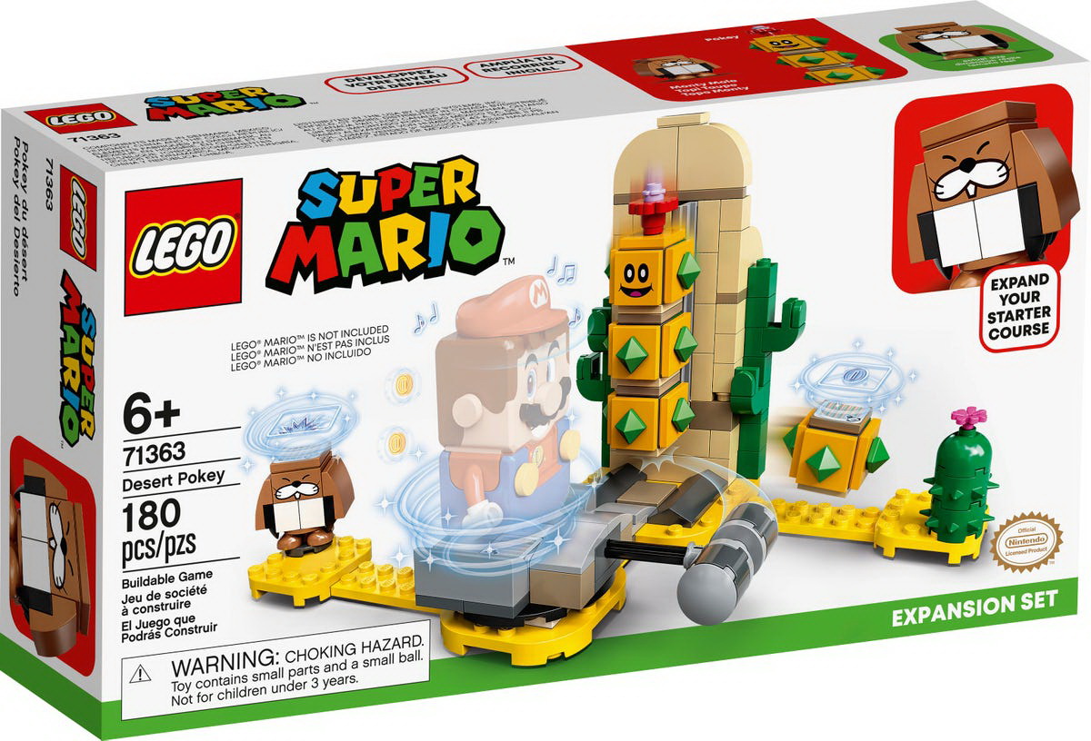 LEGO SUPER MARIO SET DE EXTINDERE POKEY IN DESERT 71363