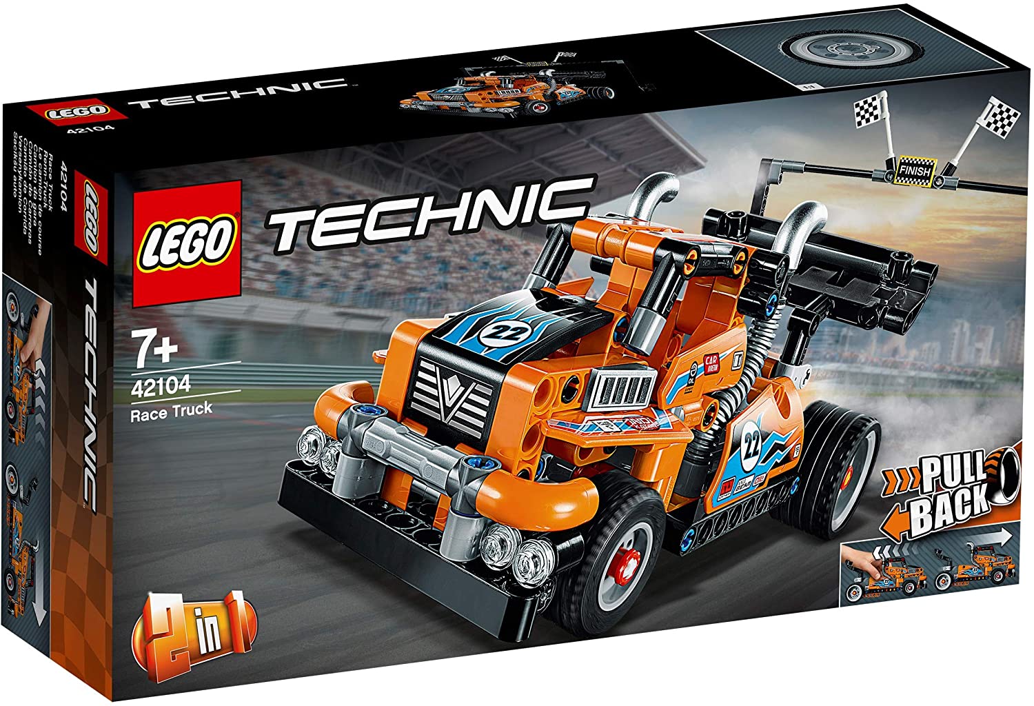 LEGO TECHNIC CAMION DE CURSE 42104