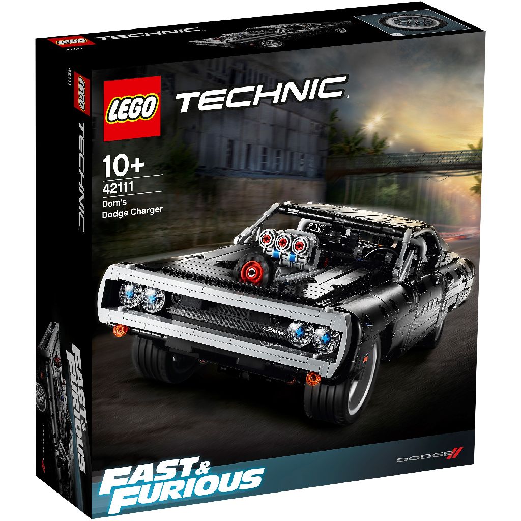 LEGO TECHNIC DODGEUL CHARGER A LUI DOM 42111