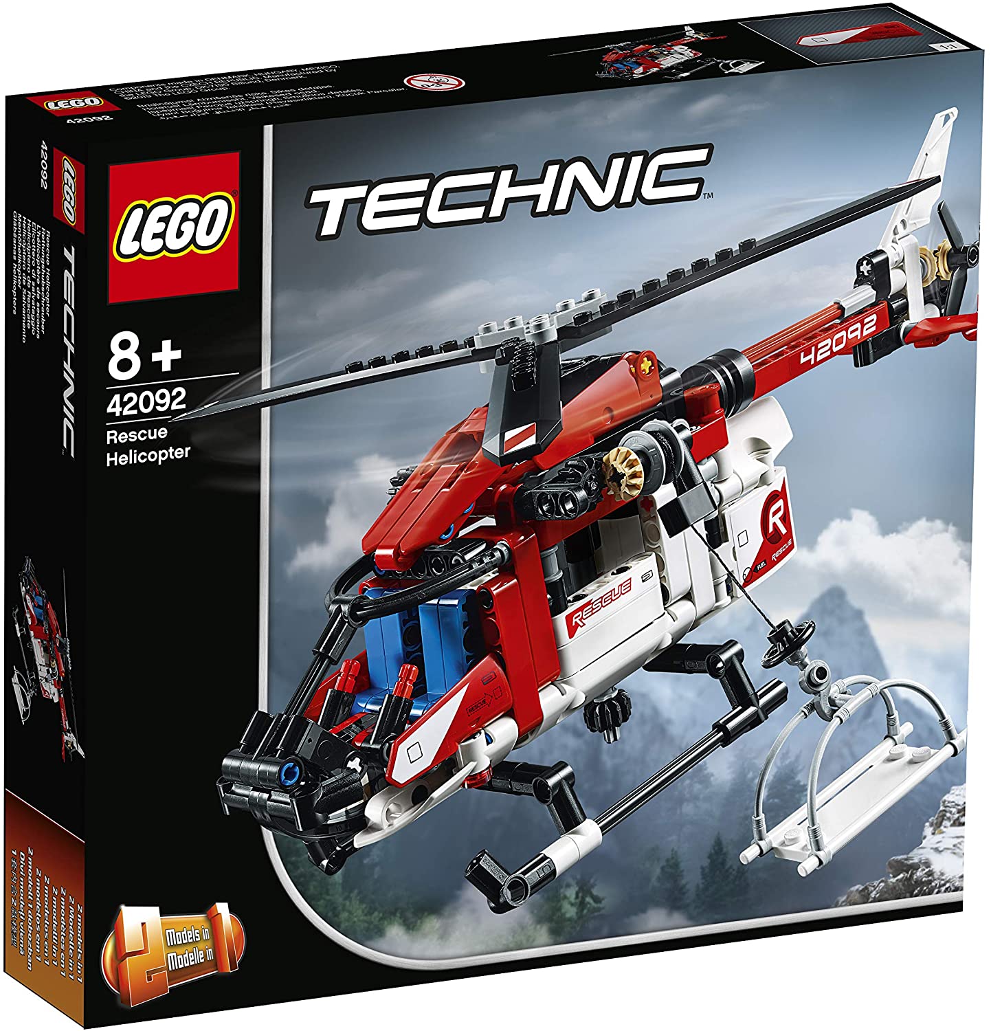 LEGO TECHNIC ELICOPTER DE SALVARE 42092