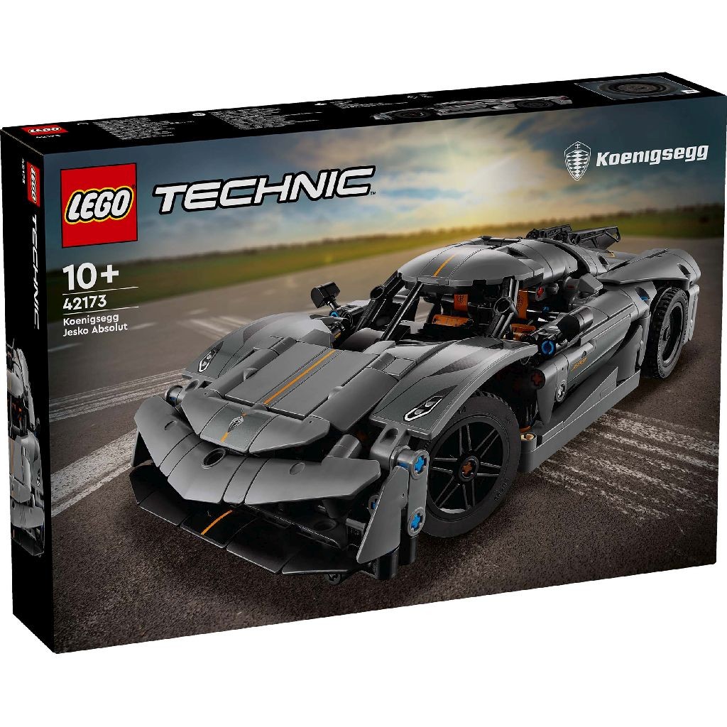 LEGO Technic Hipermașina Koenigsegg Jesko Absolut Gri 42173