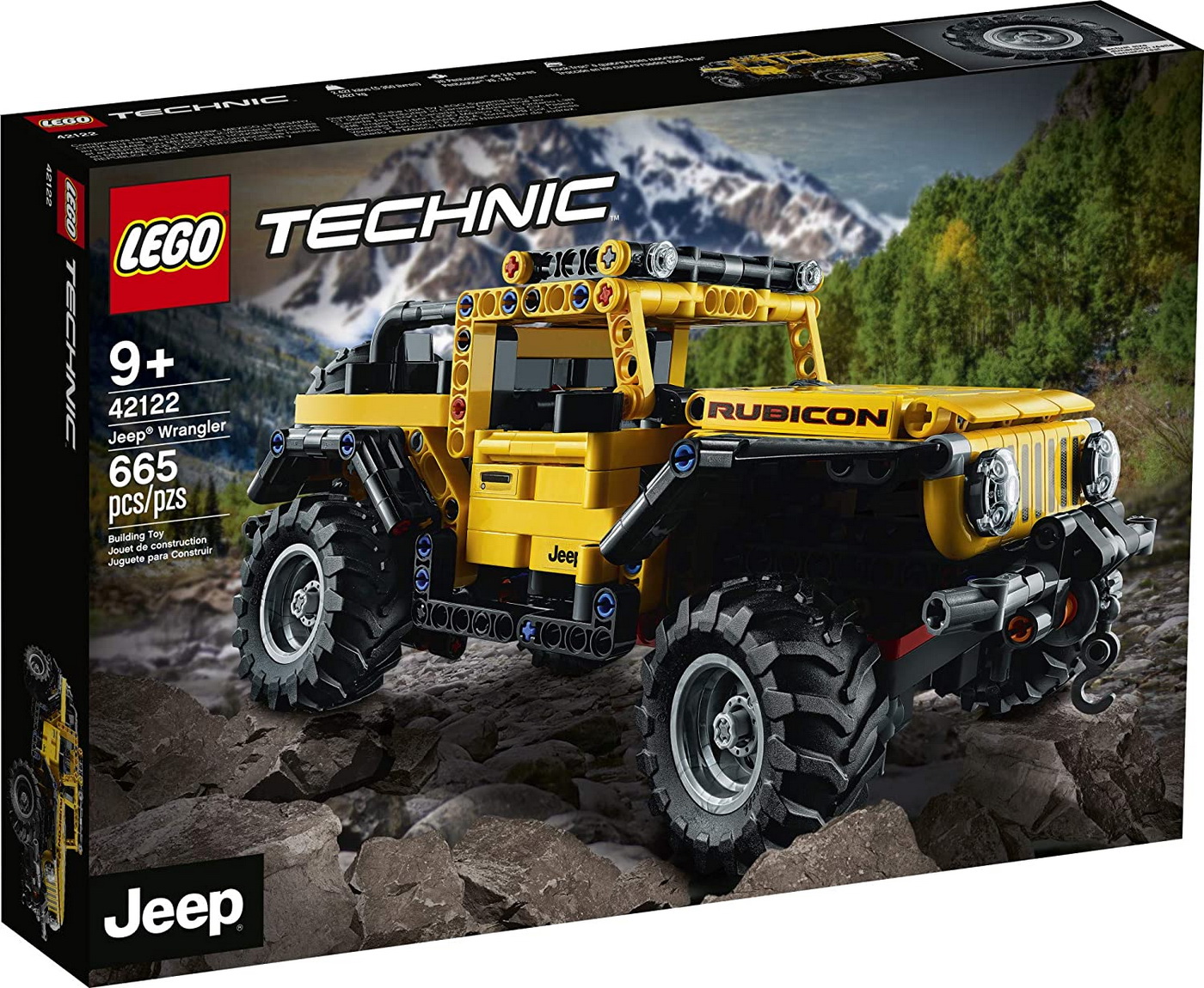 LEGO TECHNIC JEEP WRANGLER 42122