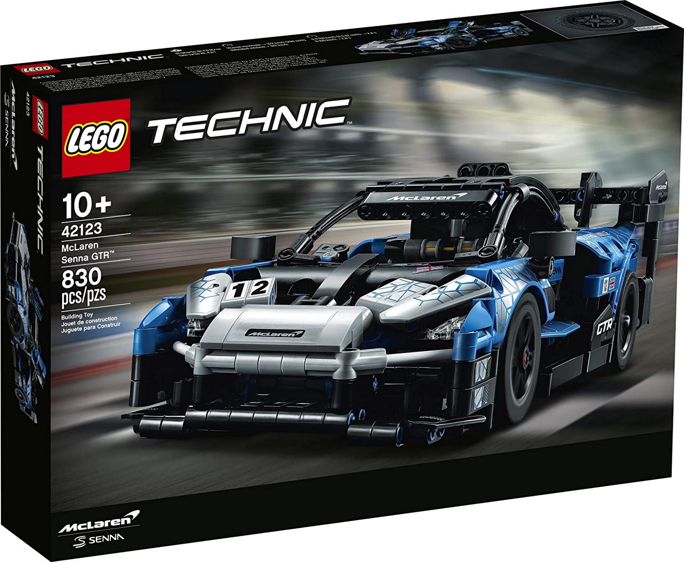LEGO TECHNIC MCLAREN SENNA GTR 42123