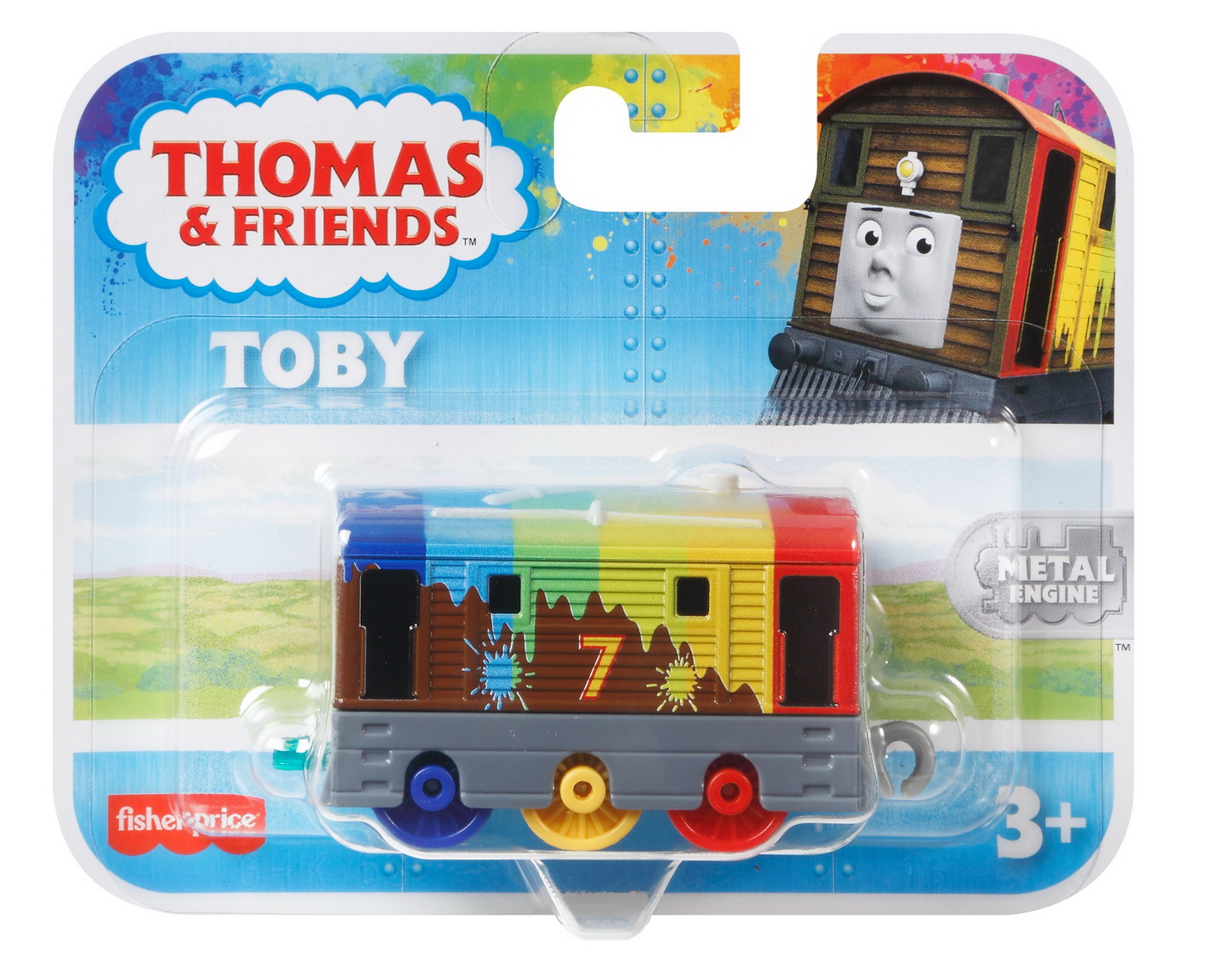 Locomotiva Toby Curcubeu