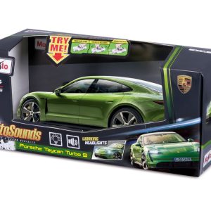 MAISTO MASINUTA CU SUNETE SI LUMINI PORSCHE TAYCAN TURBO S SCARA 1 LA 24