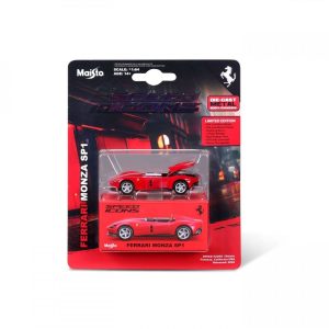 MAISTO MASINUTA METALICA SPEED ICONS FERRARI SP1 ROSU SCARA 1 LA 64