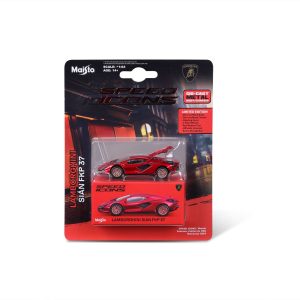 MAISTO MASINUTA METALICA SPEED ICONS LAMBORGHINI SIAN FKP 37 ROSU SCARA 1 LA 64