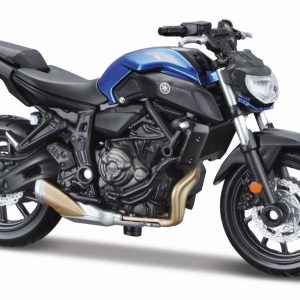 MAISTO MOTOCICLETA METALICA CU STAND EDITIE SPECIALA YAMAHA MT 07 SCARA 1 LA 18