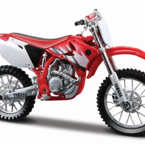 MAISTO MOTOCICLETA METALICA CU STAND EDITIE SPECIALA YAMAHA YZ 45OF SCARA 1 LA 18