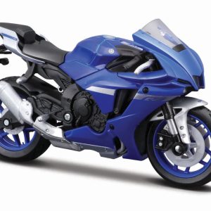 MAISTO MOTOCICLETA METALICA CU STAND EDITIE SPECIALA YAMAHA YZF R1 SCARA 1 LA 18