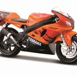 MAISTO MOTOCICLETA METALICA CU STAND EDITIE SPECIALA YAMAHA YZF R7 SCARA 1 LA 18