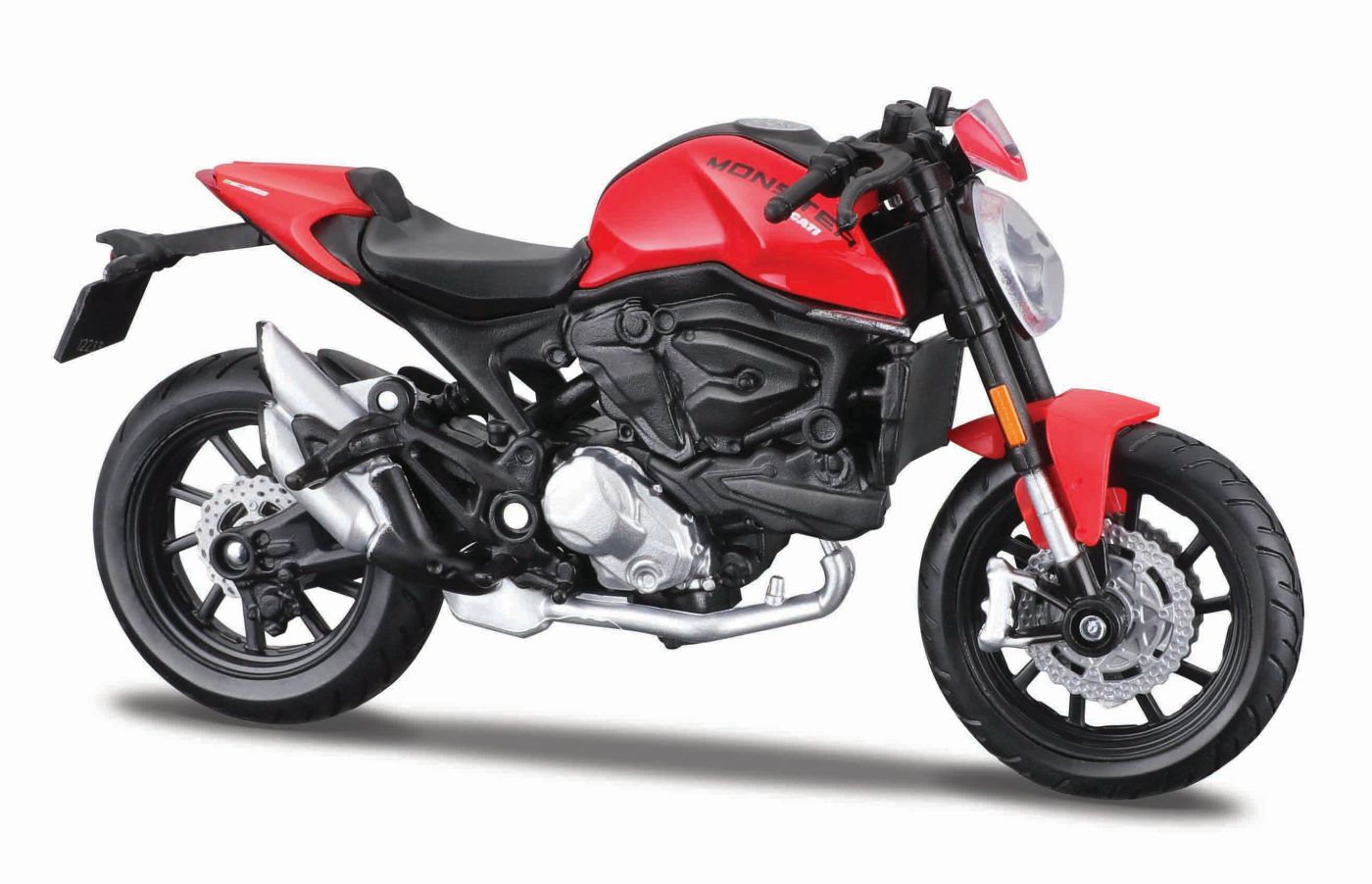 Maisto Motocicleta Metalica Cu Stand Editie Speciala Ducati Monster Scara 1 La 18