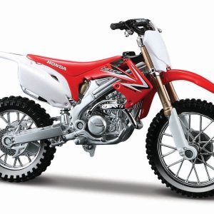 MAISTO MOTOCICLETA METALICA CU STAND HONDA CRF 450 R SCARA 1 LA 18