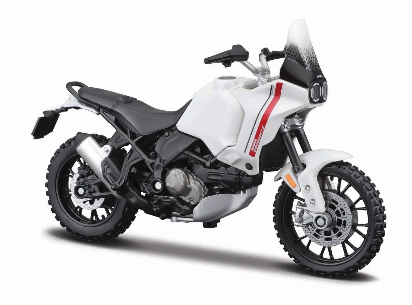 MAISTO MOTOCICLETA METALICA EDITIE SPECIALA DUCATI DESERTX SCARA 1 LA 18