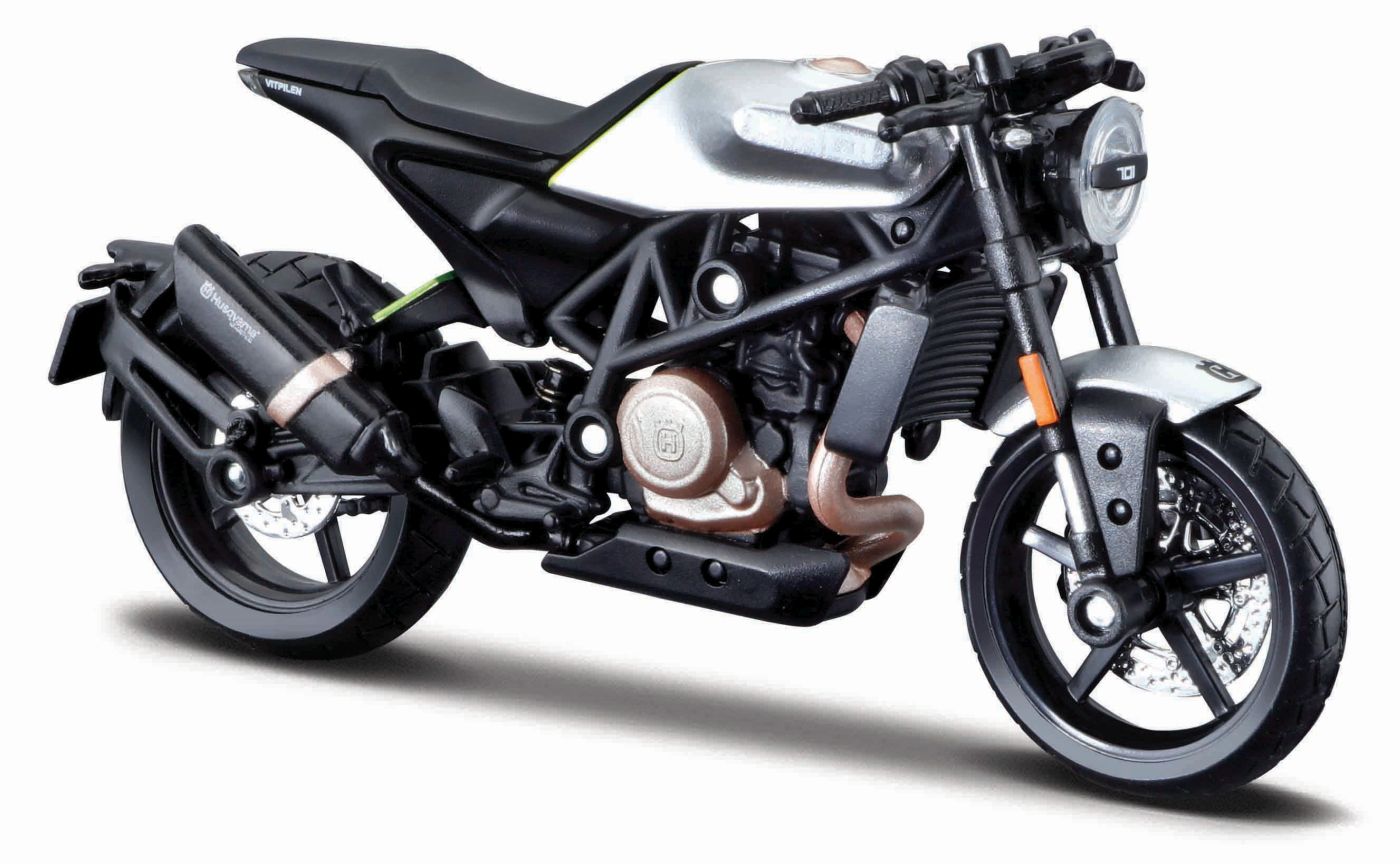 Maisto Motocicleta Metalica Editie Speciala Husqvarna Vitpilen 701 Scara 1 La 18
