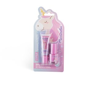 MARTINELIA LITTLE UNICORN SET BALSAM DE BUZE SI LAC DE UNGHII