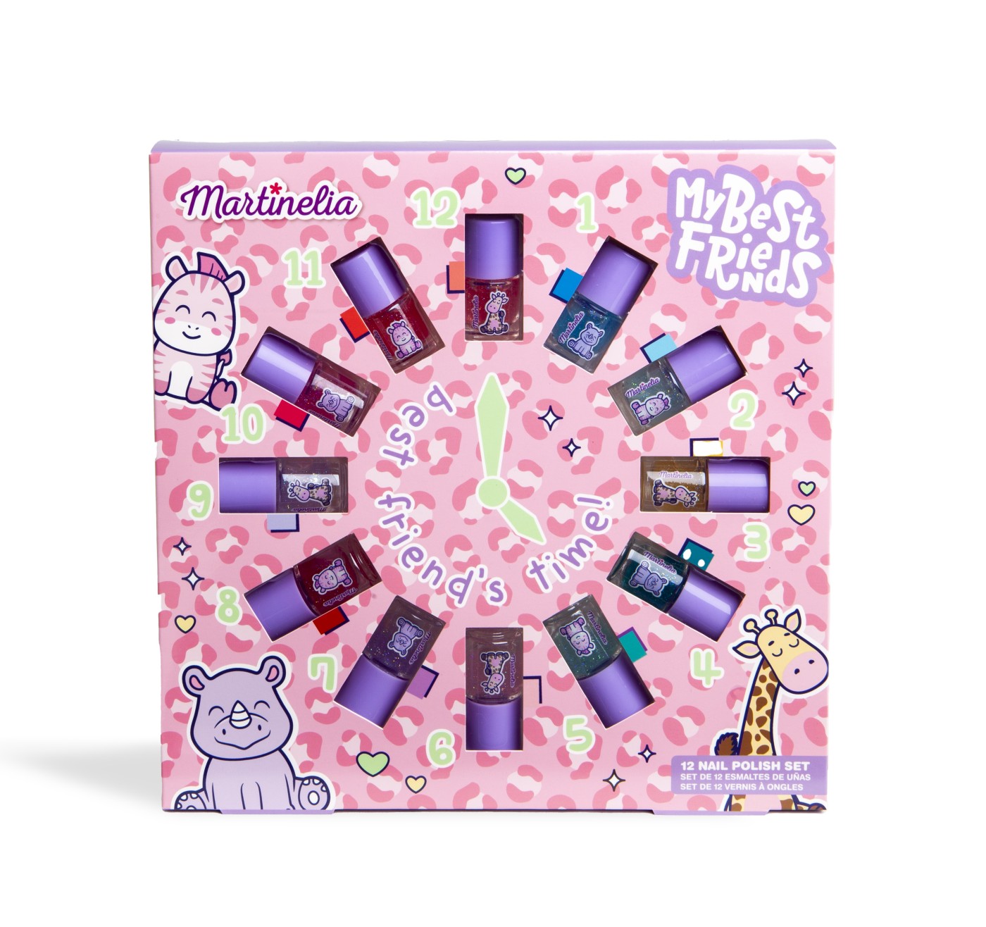 Martinelia Mt Best Friends Set 12 Lacuri De Unghii