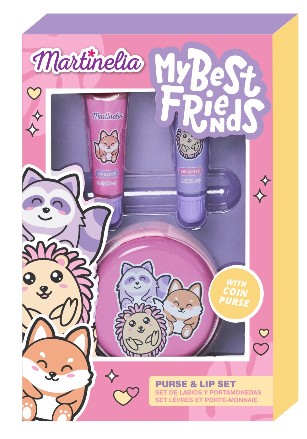 Martinelia My Best Friends Set 2 Balsamuri De Buze Cu Gentuta