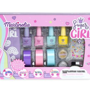 MARTINELIA SUPER GIRL SET LACURI DE UNGHII SI BRATARI